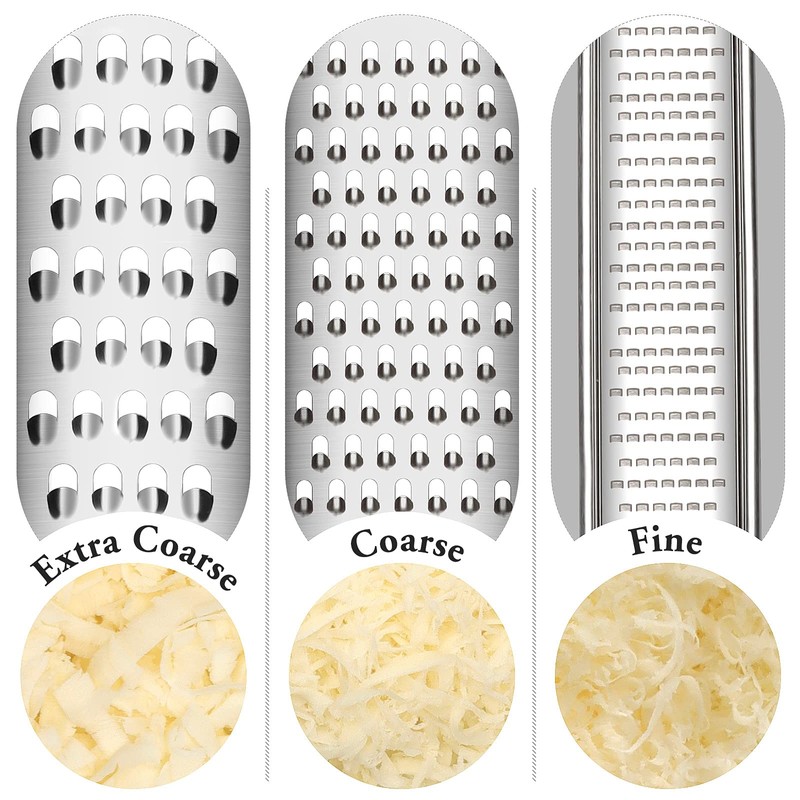 Cambom Lemon Zester Grater Three-piece Suit - Heavy Duty Kitchen