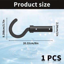 Haken Für Poolroboter,Poolhaken für Stangen,Haken Poolroboter,Poolreiniger Hooks,Reinigungszubehör,Teleskopstangen,Kabellosen Roboter-Poolreiniger,Zubehörhaken Kompatibel für Poolroboters,Staubsauger