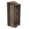 Owlgift Wood Free Standing Tabletop Jewelry Cabinet Stand, Wall Mount