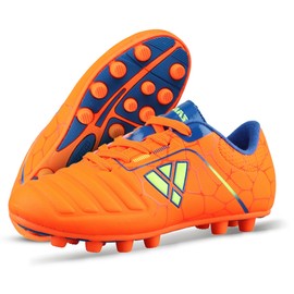 Vizari USA Soccer Cleats Boys, Girls - FG Firm Ground Football Shoes for Toddlers/Little/Big Kids - Youth Football Cleats - Comfort & Excellent Traction