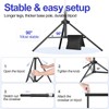 EMART 10x10FT Backdrop Stand, Photo Video Studio Adjustable&Lockable Heavy Duty