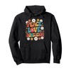 Peace Love Bobsleigh 60s 70s Hippie Retro Bobsledder Pullover Hoodie