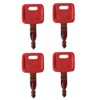 4 Pack Ignition Switch Keys, AT194969 AT147803 H800 Heavy Equipment