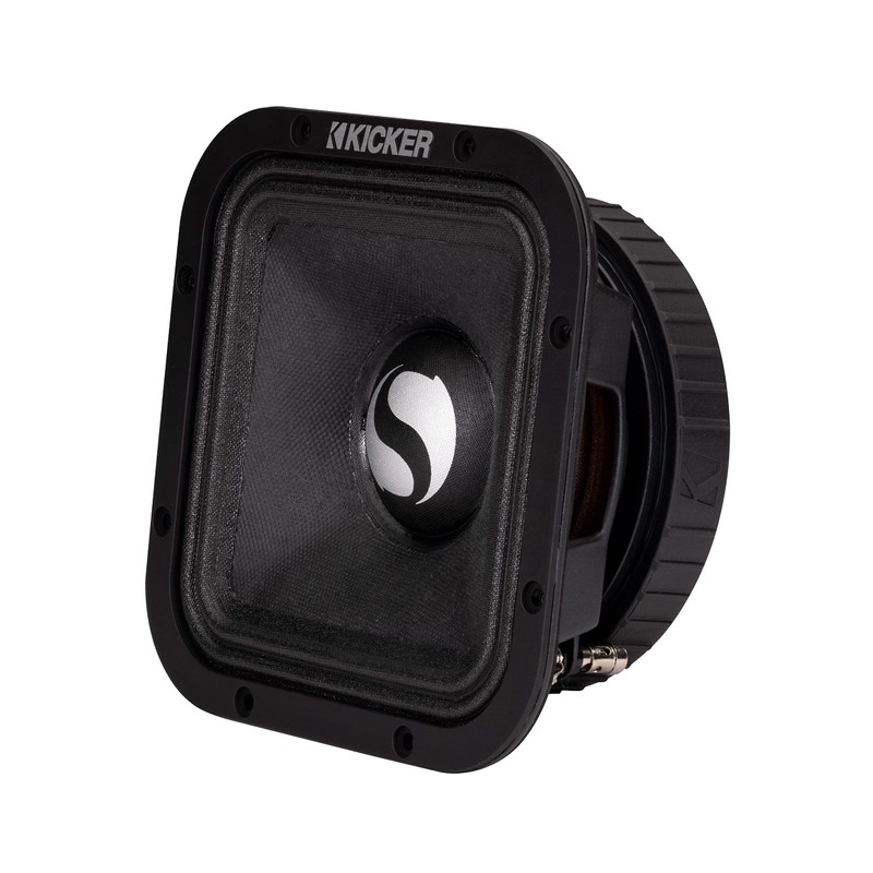 Kicker 49ST7MR8 7" Street Series Square Mid-Bass, Pair, 8ohm (Renewed)
