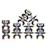 Wooden Stacking Games Toddler Children Interlock Balancing Blocks Educational ToyPanda