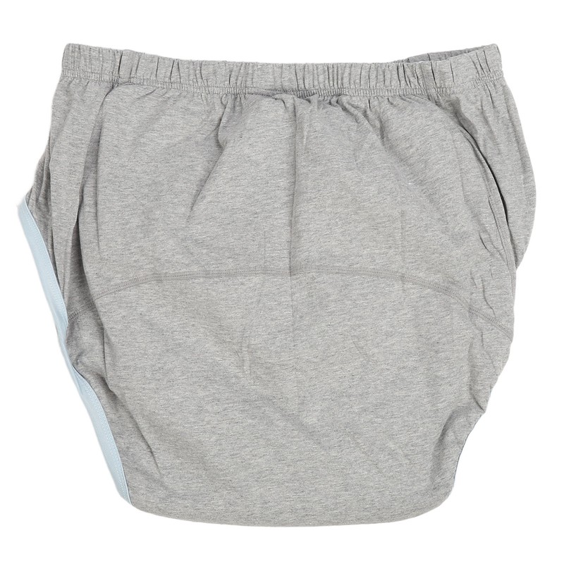 Adult Cloth Diaper XXL Light Gray High Absorption Leak Free