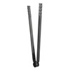 QANYEGN BBQ Charcoal Tongs, Multifunctional Fire Log Tongs, Metal BBQ