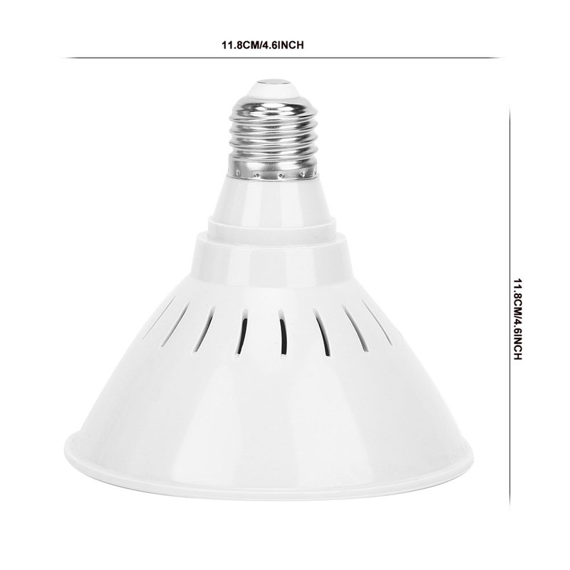 290LED Single Head LED Plant Light Bulb Greenhouse Garden Indoor