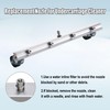 M MINGLE Universal Replacement Nozzle for Pressure Washer Undercarriage Cleaner,
