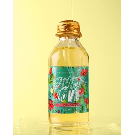 Generic HM Love Hibiscus & Coconut Milk Hair Oil - Reduces Hair Fall and Grows New Hair - 100% Natural, No Mineral Oils, Chemical Free. By Hibiscus Monkey, 120ml, 4.05 Fl Oz