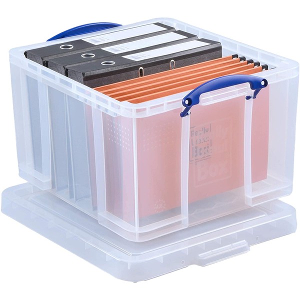 Really Useful Storage Box 42 Litre Clear
