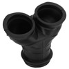 Carburetor Intake Manifold Dual Intake Boot Adaptor Rubber Replacement for