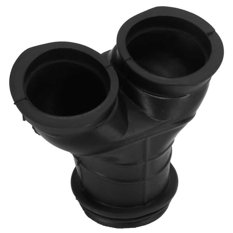 Carburetor Intake Manifold Dual Intake Boot Adaptor Rubber Replacement for