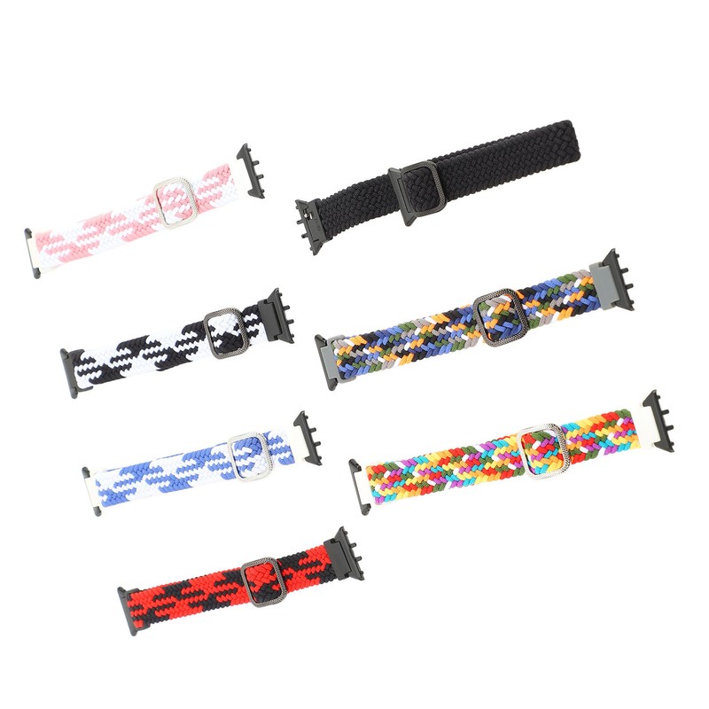 7 Packs Replacement Nylon Watch Band Elastic Braided Sport Watch