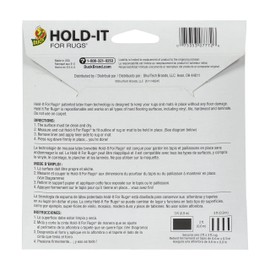 Duck Brand 260485 Hold-It Adhesive for Rugs, 10 by 20-Inch Sheet