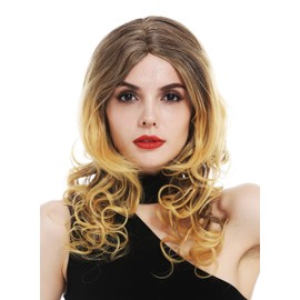 WIG ME UP - CM-378-99JT144/613 wig women's wig long wavy middle parting balayage brown blonde mix