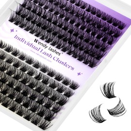 DIY Lash Clusters D Curl Fluffy Wispy Eyelash Extensions