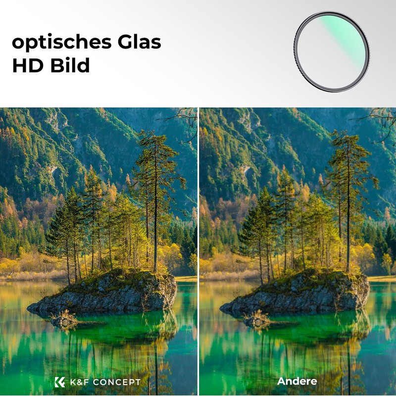 K&F Concept K-Series 40.5 mm MCUV Pro UV Filter Slim