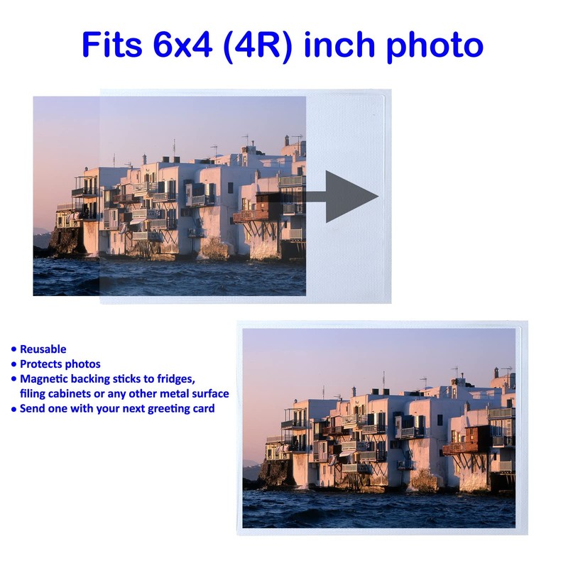 Magnetic Photo Frames Fridge, 4 x 6 4x6 inches 12