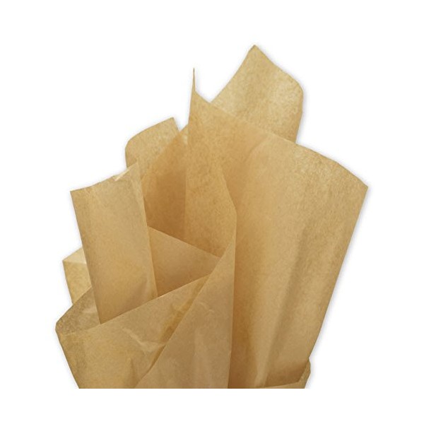 EGP Solid Tissue Paper Recycled Kraft, 15" x 20", 960 Sheets