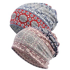 Qunson Women's Baggy Slouchy Beanie Chemo Hat Cap