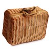 Myth Square: Picnic Basket, Hand Held Size, Lid Included, Travel,