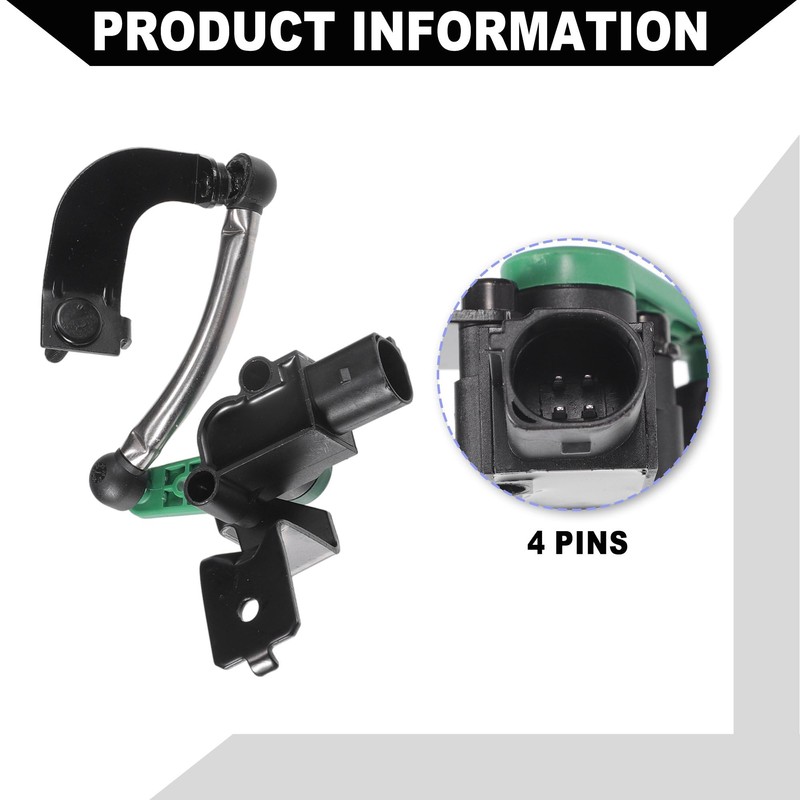 Headlight Level Sensor (Front Left) Compatible with 2004-2013 A3 A4