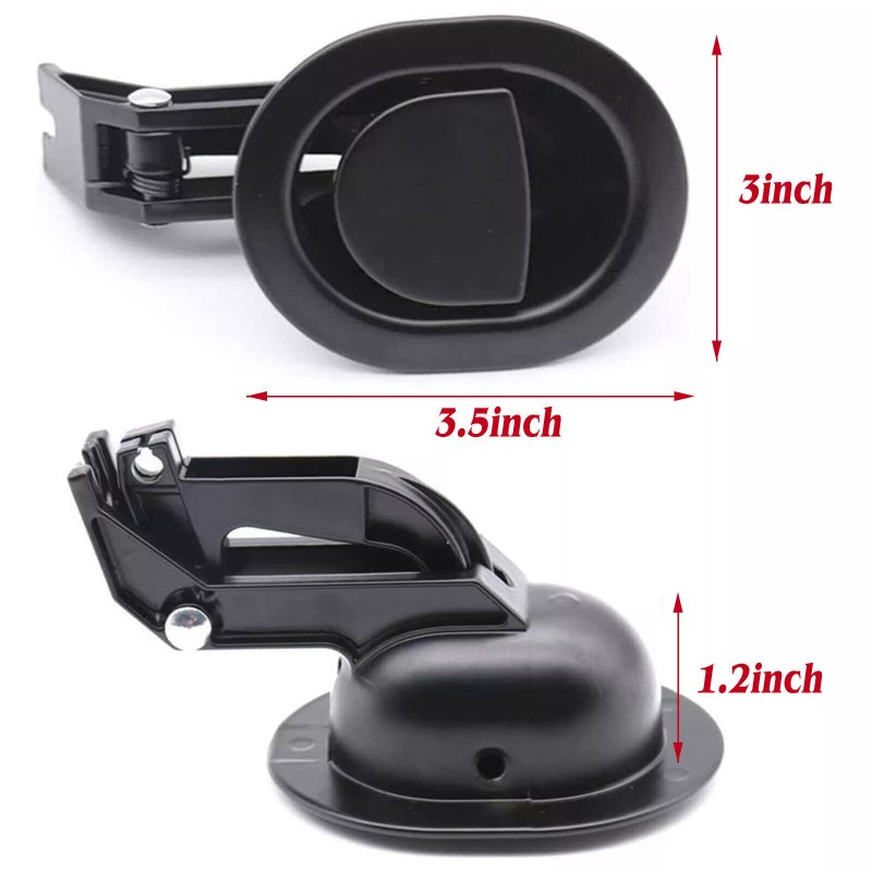 Universal 2Pcs Recliner Replacement Pull Handle Chair Sofa Couch Release