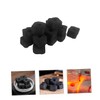 Kisangel 1bag Fireplace Charcoal Tablets Multi-Functional Bamboo Charcoal for Camping