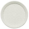 Coaster Lesato Round White Diameter 10cm