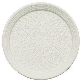 Coaster Lesato Round White Diameter 10cm