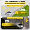 VEVOR Solar Driveway Lights - 12 Pack Bright White Waterproof