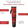 StyleCraft Tapa de repuesto para cortapelos de camuflaje compatible con