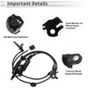 RATCHROLL Front Left ABS Wheel Speed Sensor for Toyota Camry