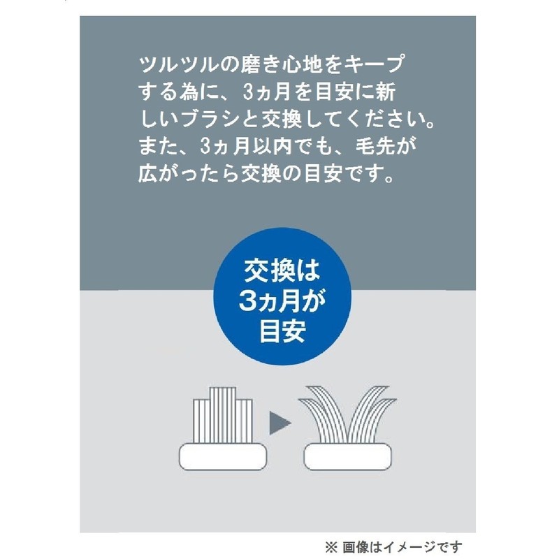【正規品】パナソニック 替えブラシ ドルツ カーブスピンタイプ 1本 白 EW0981-W