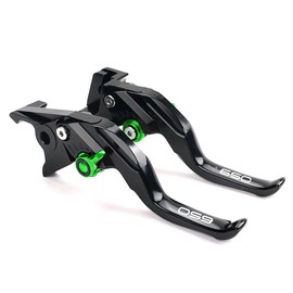 Fit For Ninja650 KRT 650R Z650 RS EX650 KLE650 Motorcycle CNC Clutch Brake Lever Z 650 Z650RS Handle Brake Lever Brake Clutch Lever Ninja 650 (Green)