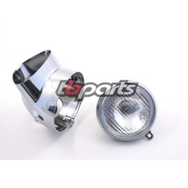 Tb parts HONDA CT70 HEADLIGHT & BUCKET SHELL CHROME TRAIL 70 CT 70 1969 1970 1971 TBW9174