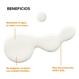 La Roche Posay Anthelios UVMUNE Fluido Invisible FPS 50+ Protector Solar Facial de textura ligera para Todo Tipo de Piel con Máxima Protección Solar UV 50ml