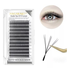 Nagaraku Pestañas Nagaraku W 6d Cifrado Clover Fan