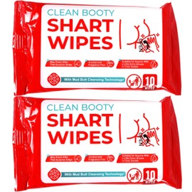 Witty Yeti Shart Wipes 2 Pack
