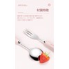 Cutlery Set, Chopsticks, Spoon, Fork Set, Portable Tableware Set, Stainless