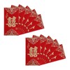 SAVITA 12pcs Wedding Red Envelopes, Traditional Chinese Wedding Red Envelopes