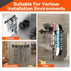 32" Ski & Snowboard Wall Rack – Heavy-Duty Wall Mounted