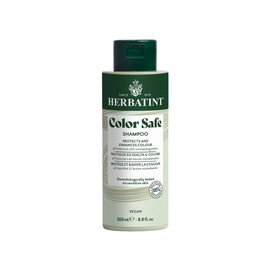 HERBATINT Shampoo COLOR SAFE - Protege el Color - 260 ml, Shampoo Normalizante específico para el cuidado y protección de cabellos teñidos, con Aloe Vera Orgánico, pH ácido, 93% de ingredientes naturales, Vegano.