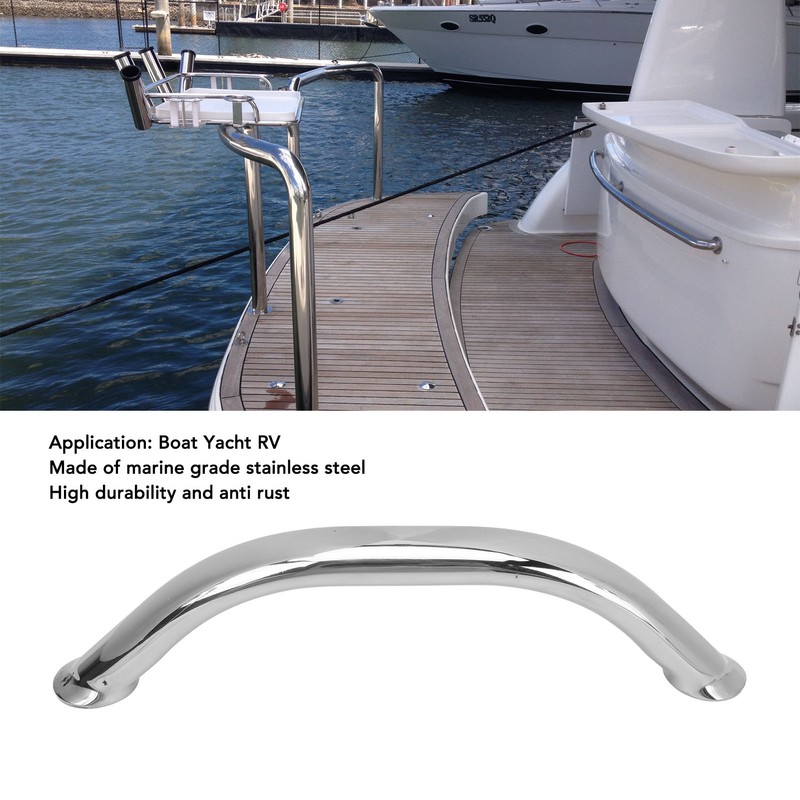 Boat Grab Bar Marine Grade Stainless Steel Sturdy Grab Handle