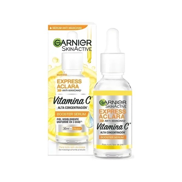 Sérum Express Aclara Anti Manchas Garnier Todo Tipo De Piel