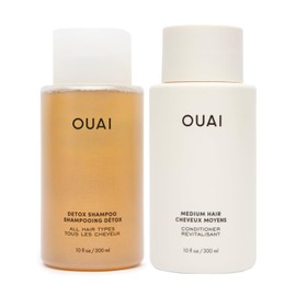 OUAI Detox Shampoo & Medium Hair Conditioner Bundle (2 Count)