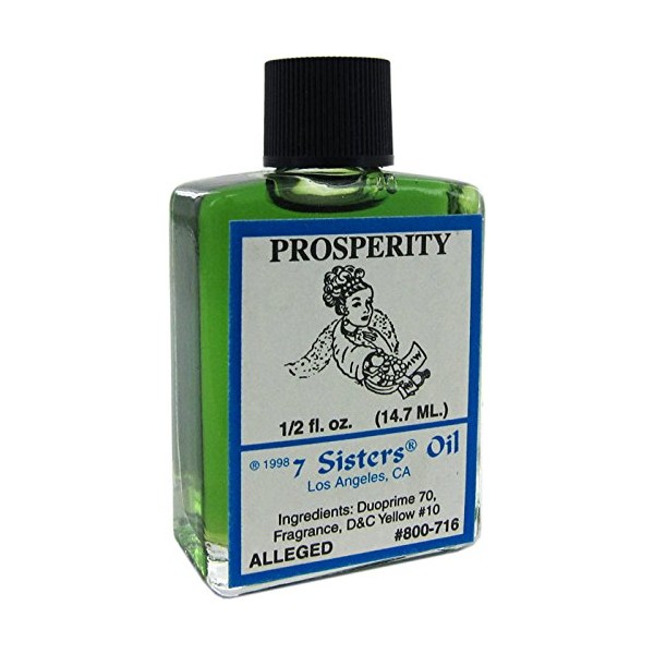 7 Sisters Of New Orleans Perfumed Anointing Oil - PROSPERITY 1/2oz