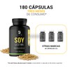 Lecitina de Soya de 180 Cápsulas blandas de 1200 mg.