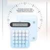 Mechanical Switch Calculator, 24 Keys Auto Sleep Desktop Large LCD